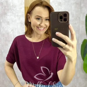 Blusa Essence Modal- Açaí