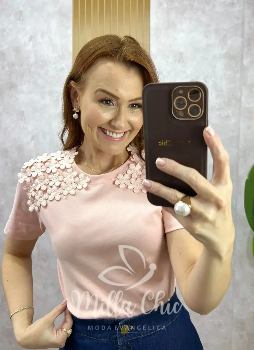 Blusa Florenza – Rosa